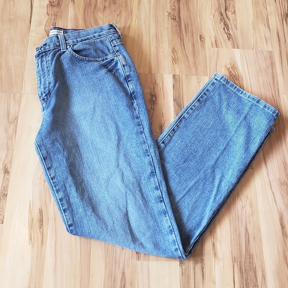 Tommy Hilfiger High Waisted Boyfriend Jeans Size 8
